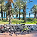 Boho Chic- Beachfront - Free Bikes - Salt Water Pool Daire *