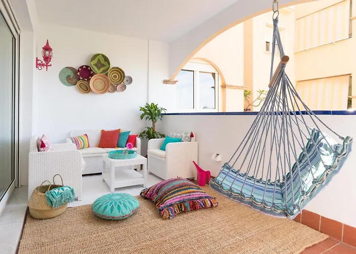 Apartamento Boho Chic- Beachfront - Free Bikes - Salt Water Pool